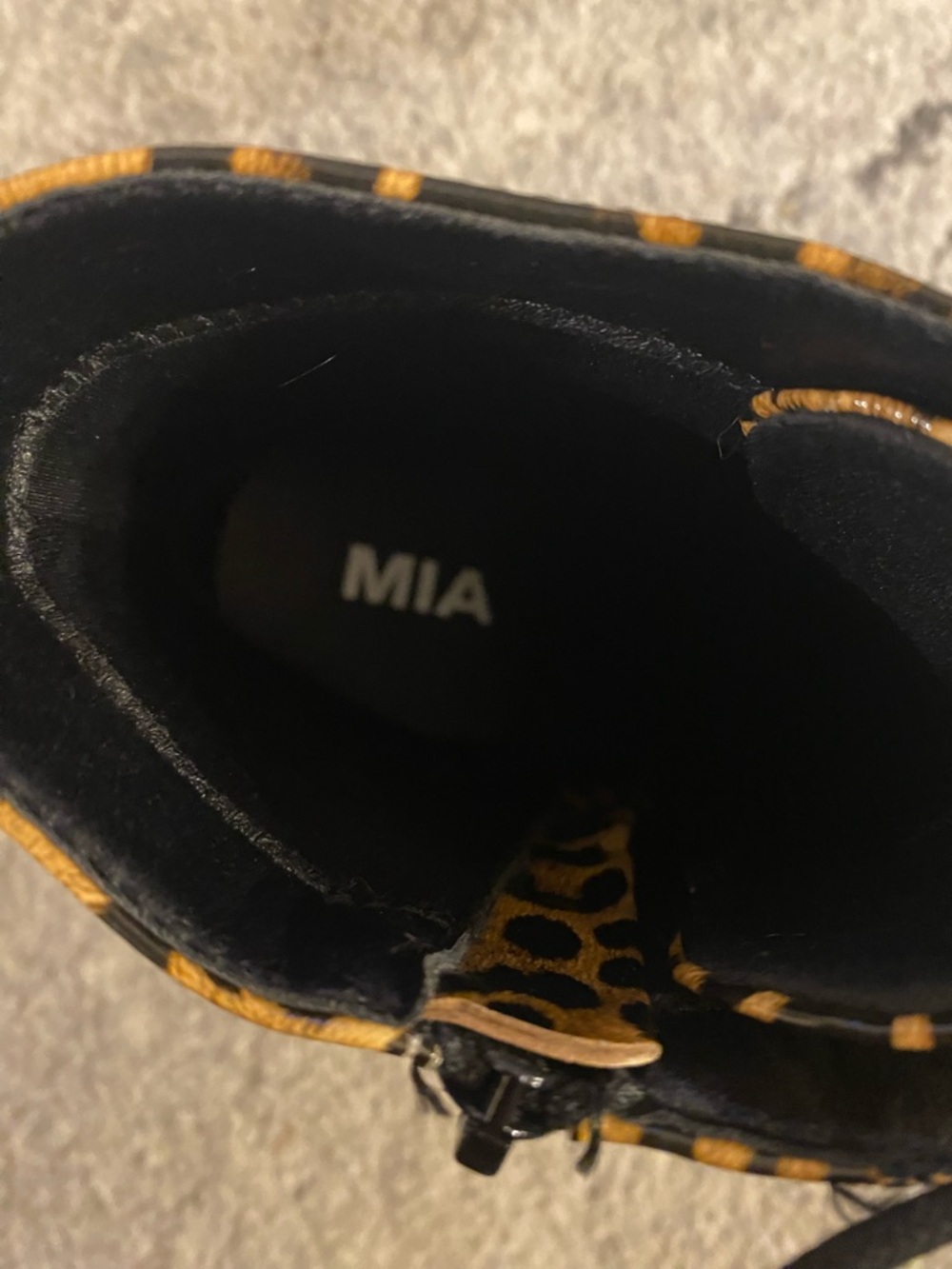 MIA Leopard Print Combat Boots Size 9.5 ๐ค๐ค - Picture 7 of 8